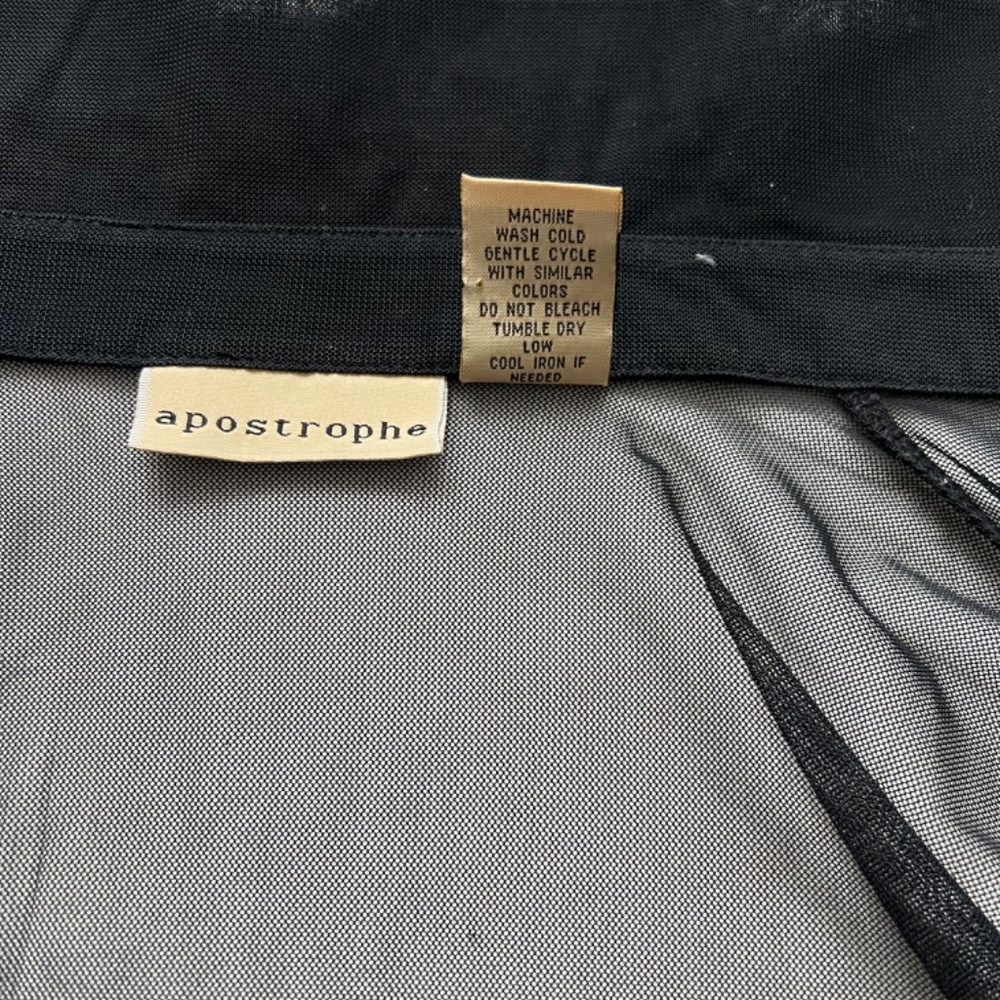 Apostrophe, Size L, Black transparent - Picture 8 of 8